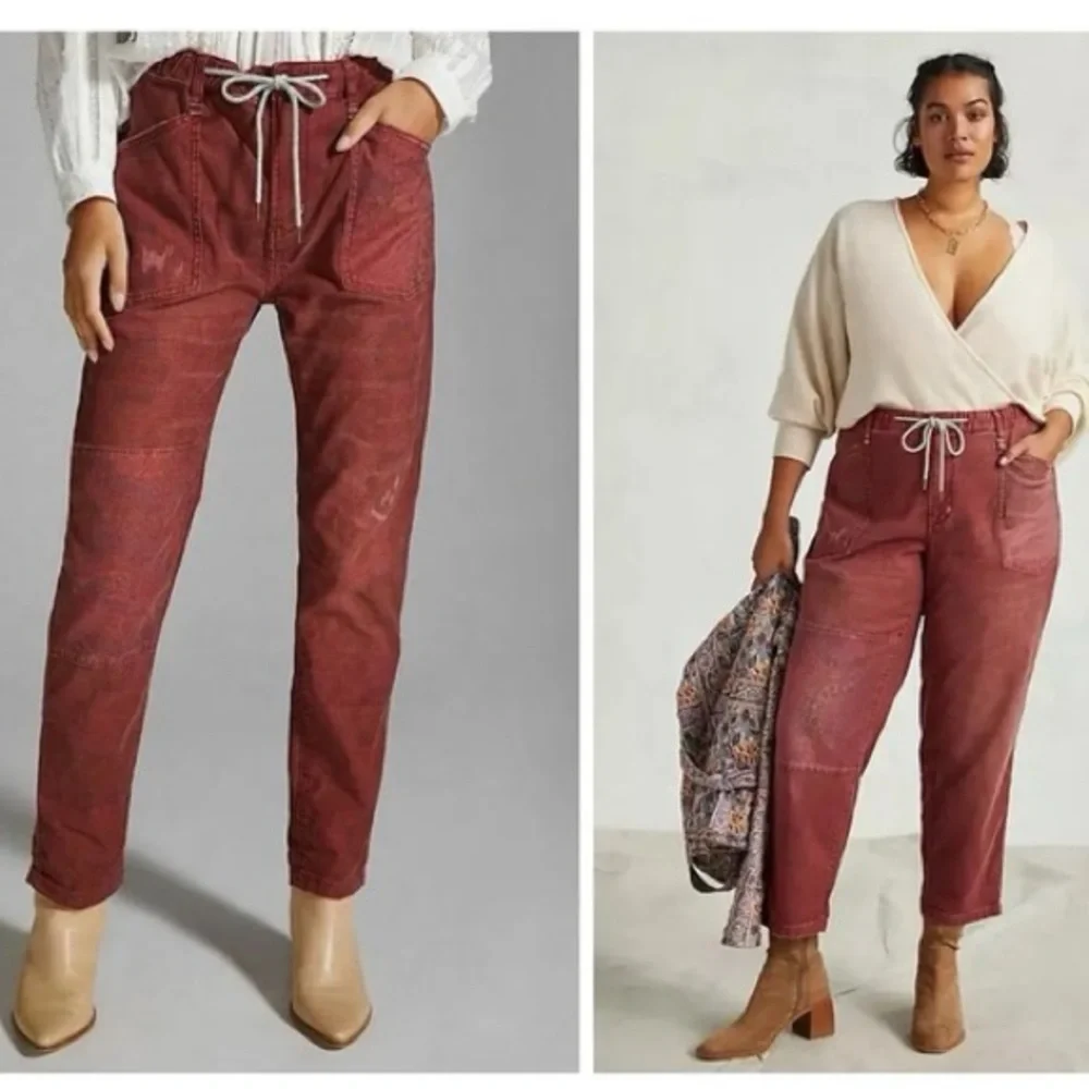 Pilcro The Trailblazer Patchwork Pants Anthropologie - Picture 3 of 7